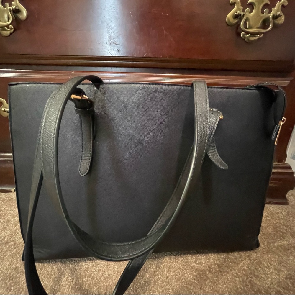 Laptop Bag, Computer Tote - Large Capacity, Leather
